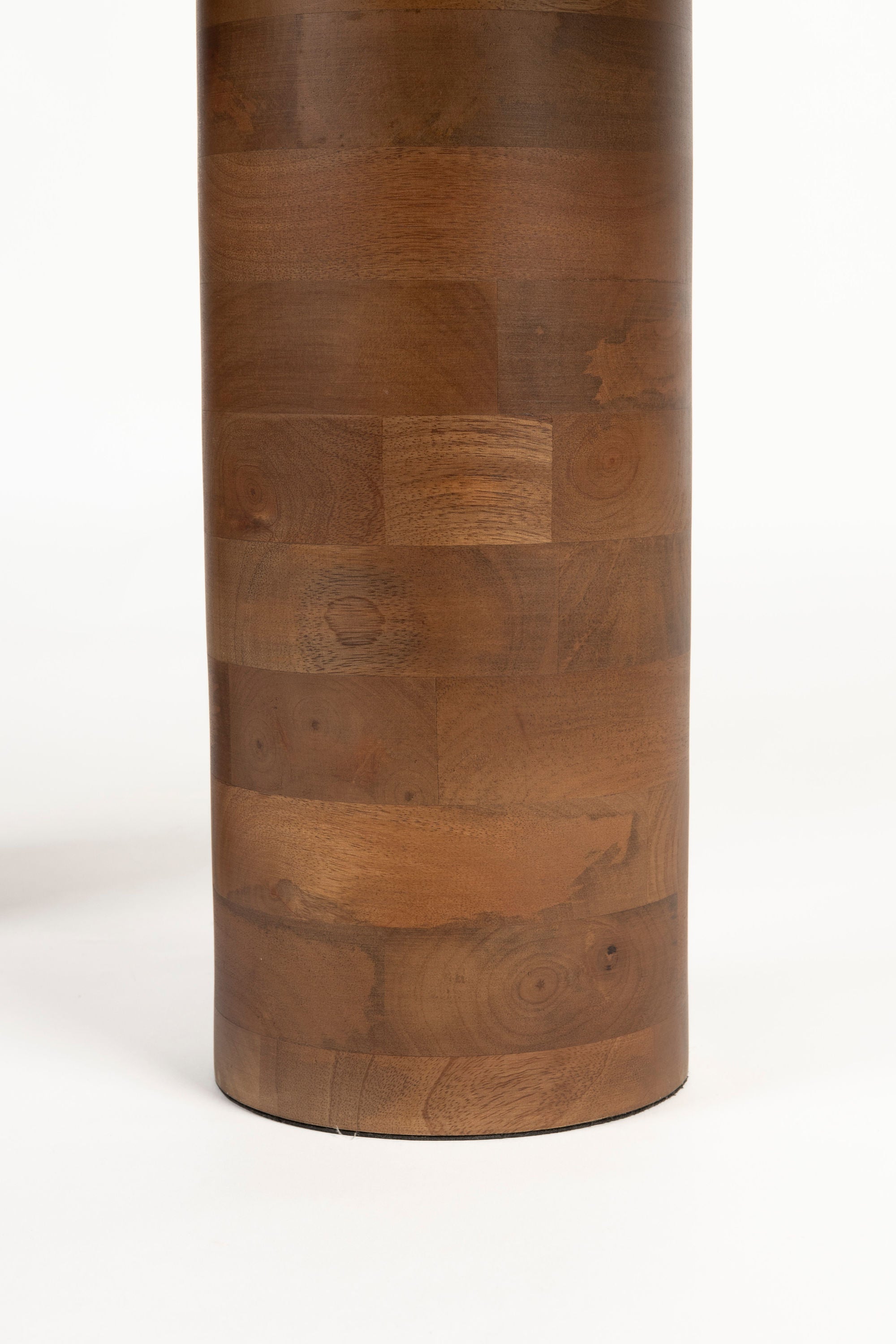 Kouk Mango Wood & Brown Marble Coffee Table